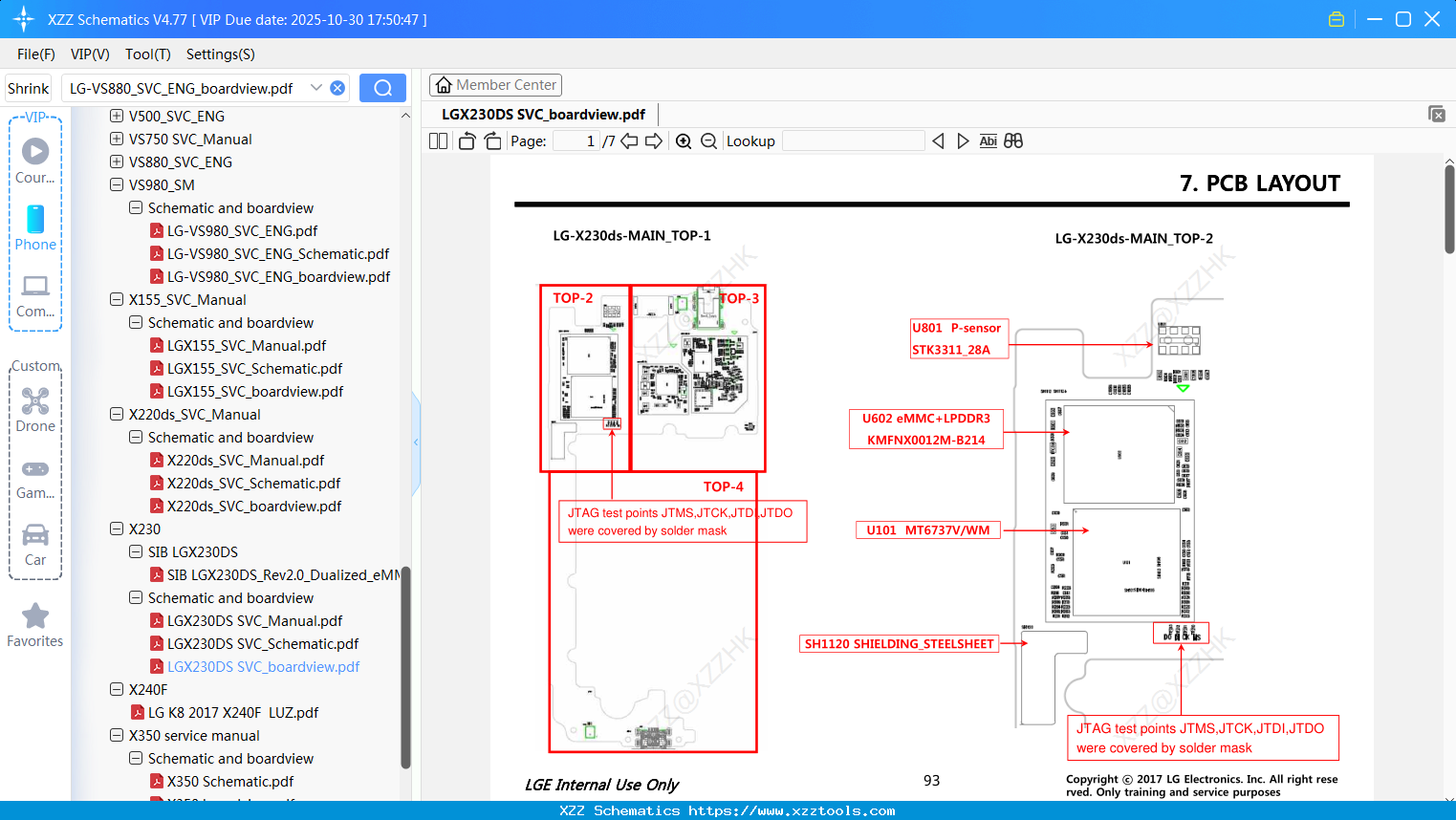 LGX230DS SVC_boardview